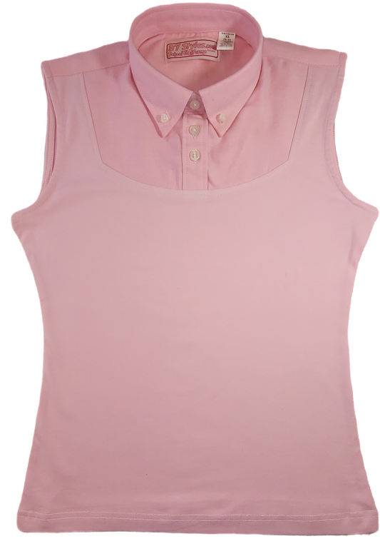 Sleeveless Pink Shell Dickie - By Style