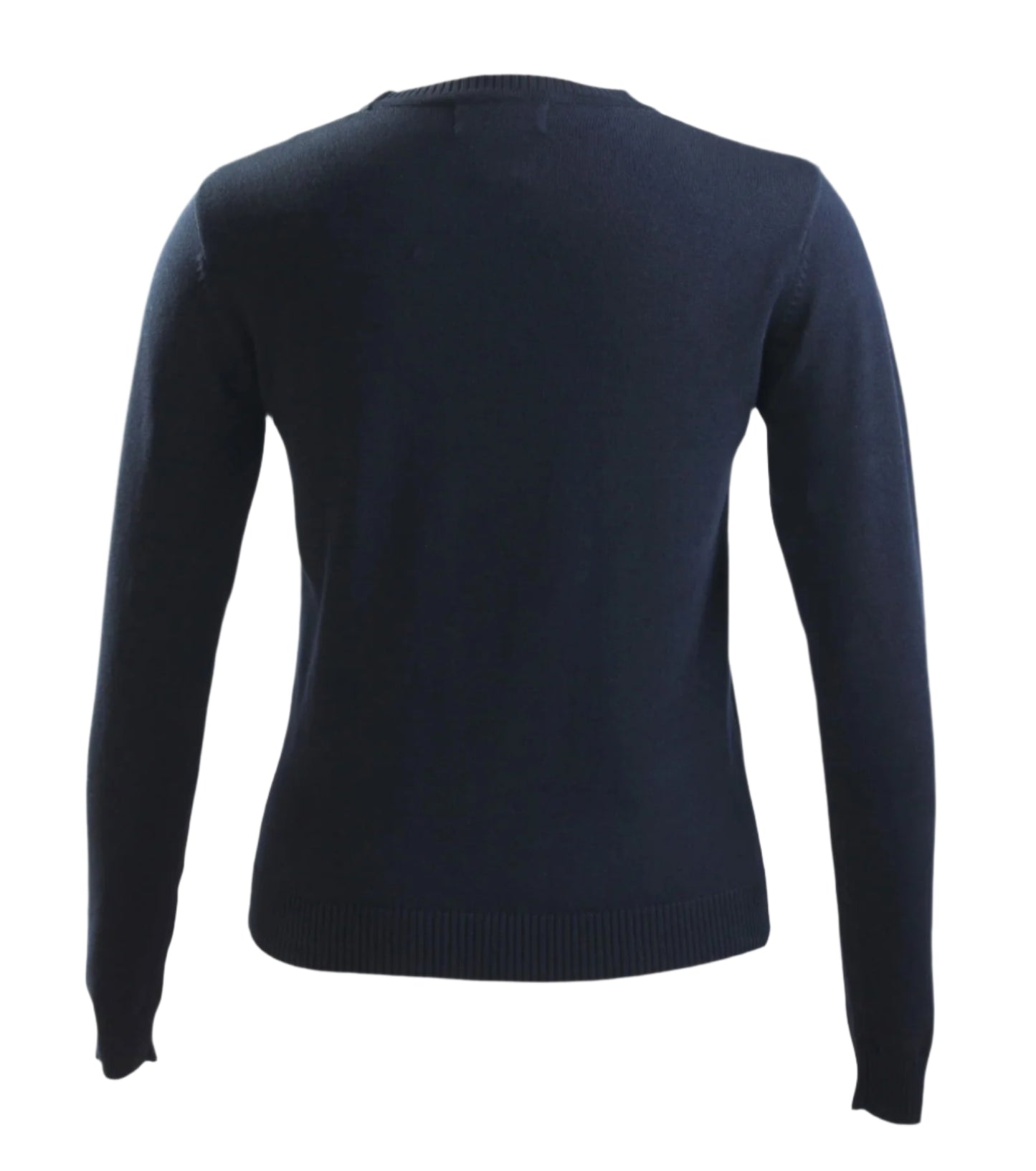 Elementary Black Knit Crew neck sweater - By Style