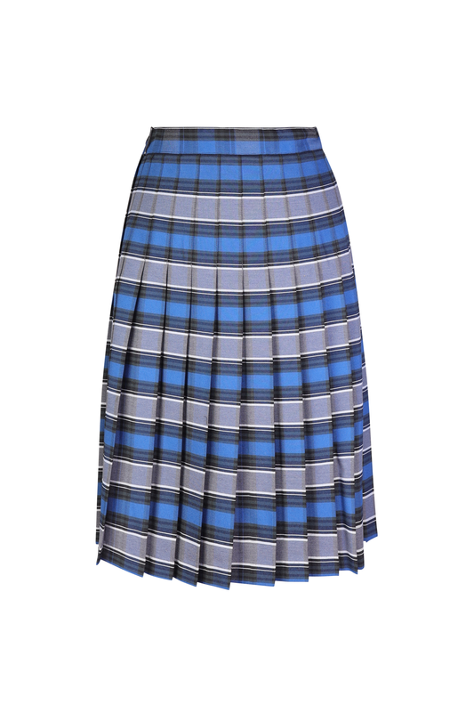 Kids Knife Pleated Skirt Plaid #522
