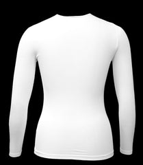 Clearance Shell, White-Long Sleeve