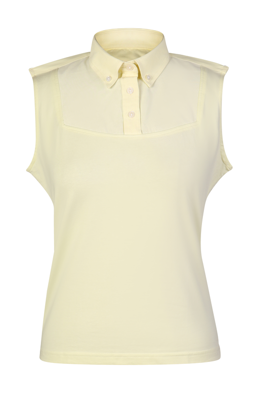 Yellow Sleeveless Shell Dickie