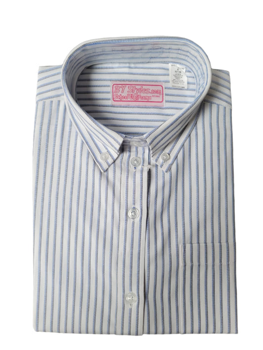 Blue Navy Black White Stripe Shell Dickie Sleeveless BNBWS