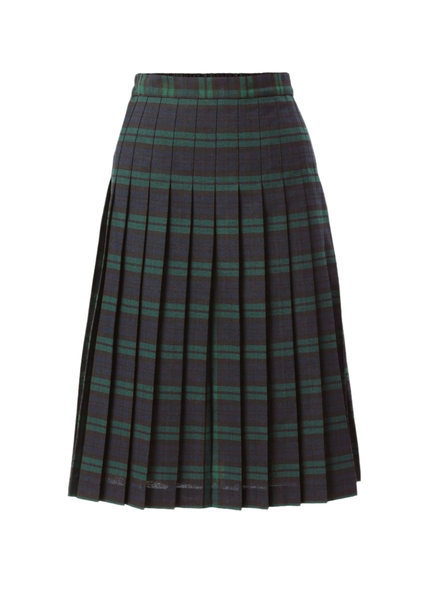 Knife Pleated Skirt with ELASTIC in The Back Kids Sizes Regular/Long Plaid #120