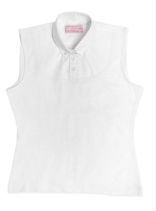 Sleeveless White Rosh Chodesh Shell Dickies - By Style