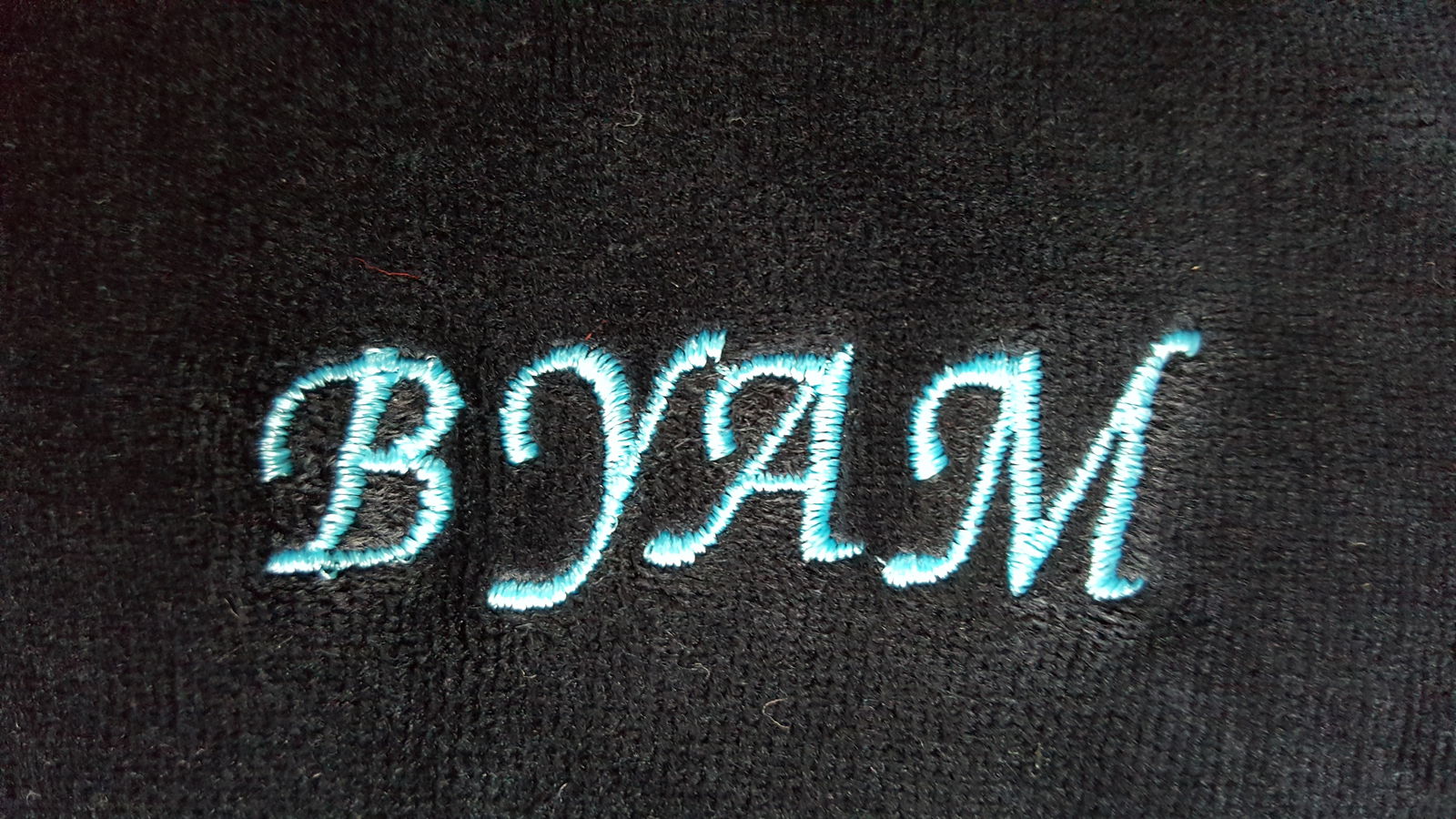 BYAM Elementary Navy Velour Hooded Sweatshirt with BYAM Logo - By Style