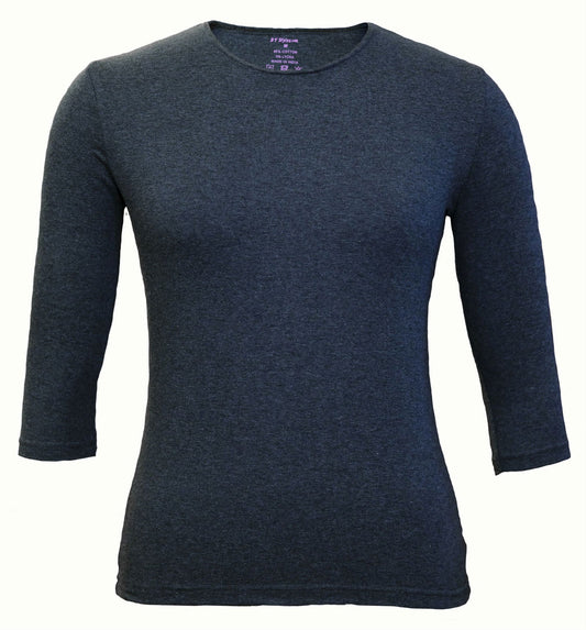 Clearance Shell, Navy-Long Sleeve - By Style