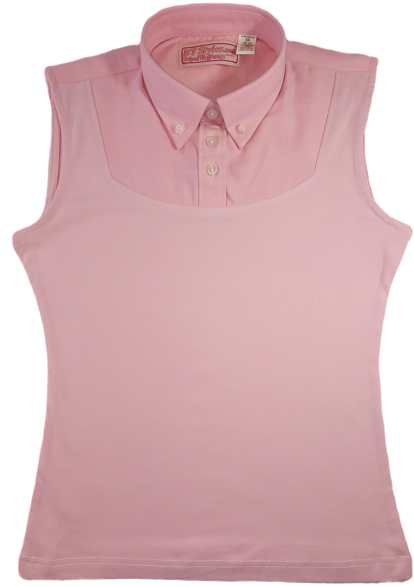 Sleeveless Pink Shell Dickie - By Style