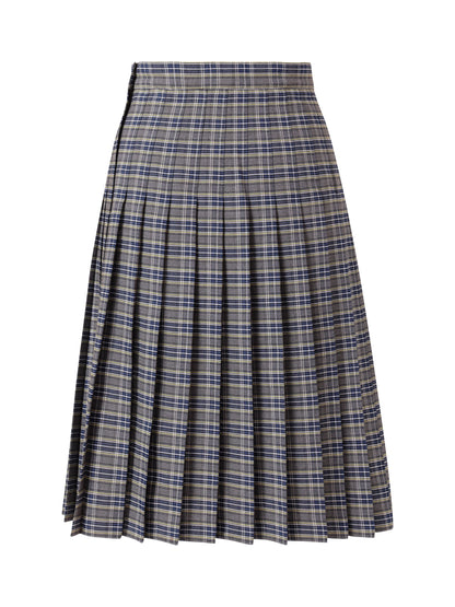 Kids Knife Pleated Skirt With ELASTIC in The Back Kids Sizes Regular/Long Length Plaid #933 - By Style