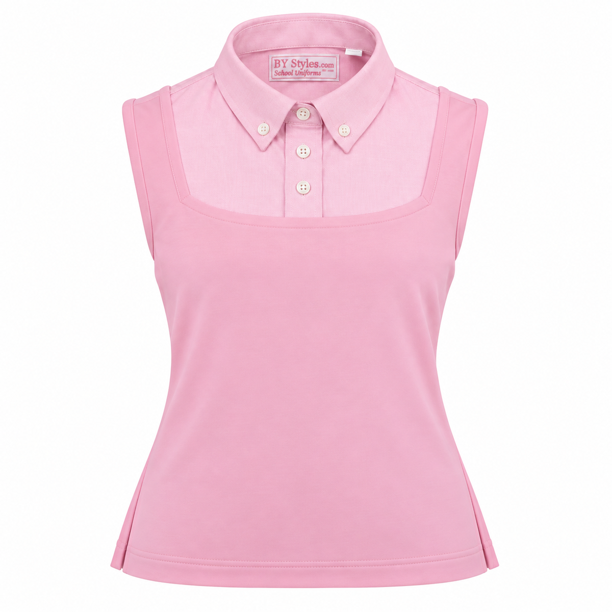 School Uniform Dickie - Pink Sleeveless - Bottom Shell