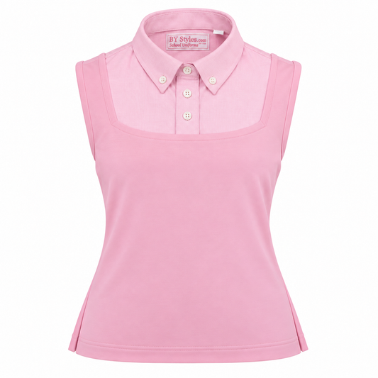 School Uniform Dickie - Pink Sleeveless - Bottom Shell