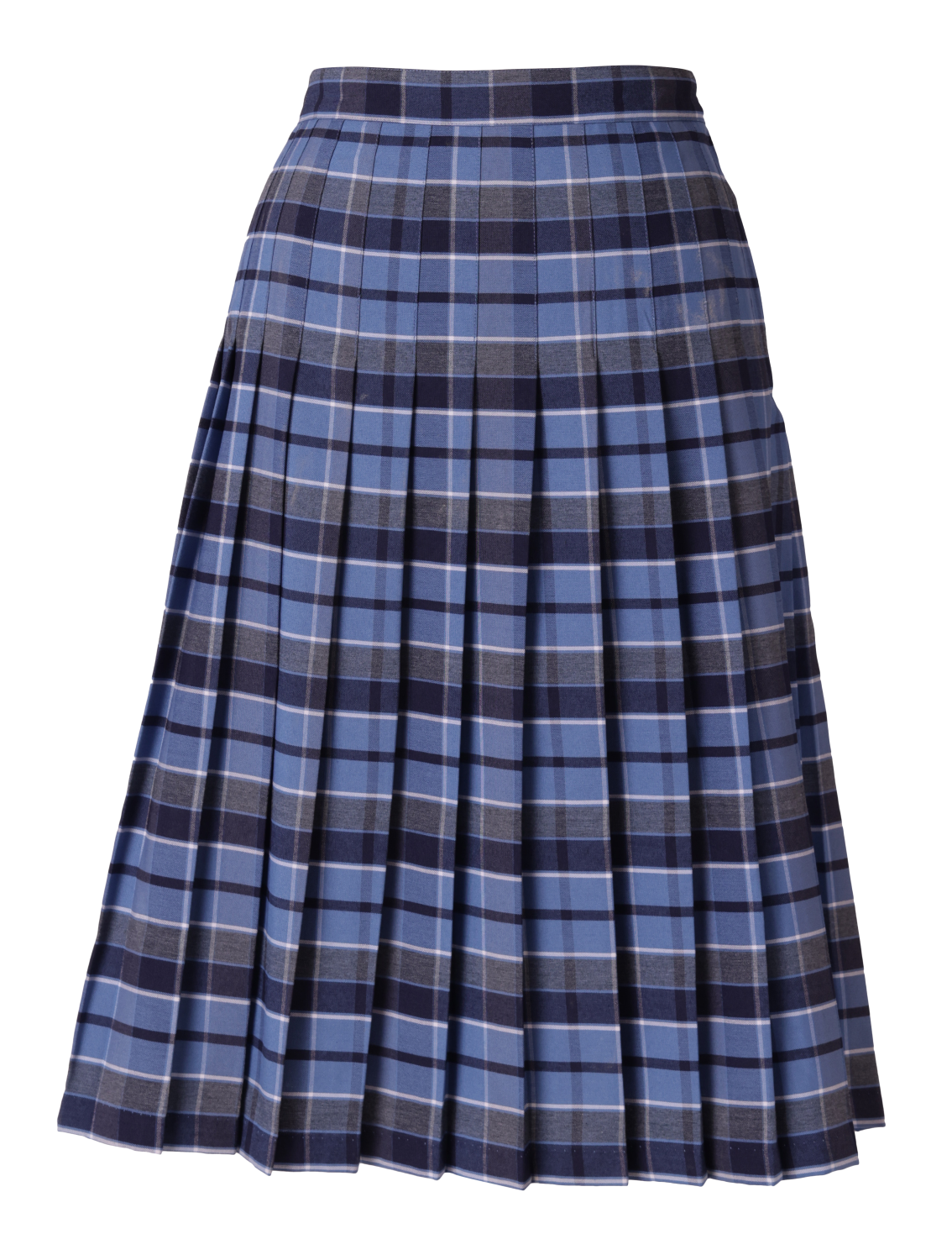 Kids Knife Pleated Skirt With ELASTIC in The Back Kids Sizes Regular/Long Length Plaid #557 - By Style