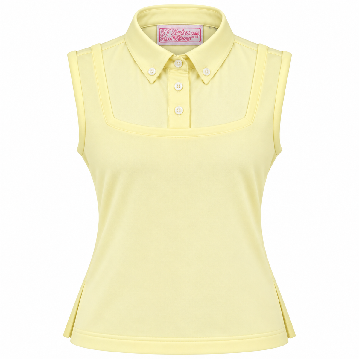 School Uniform Dickie - Yellow Sleeveless - Bottom Shell