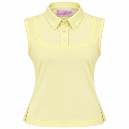 School Uniform Dickie - Yellow Sleeveless - Bottom Shell