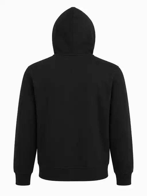 BYAM High High School Black Cotton Hooded Sweatshirt