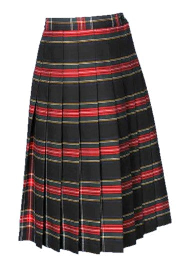 Kids Knife Pleated Skirt Plaid #140 - By Style