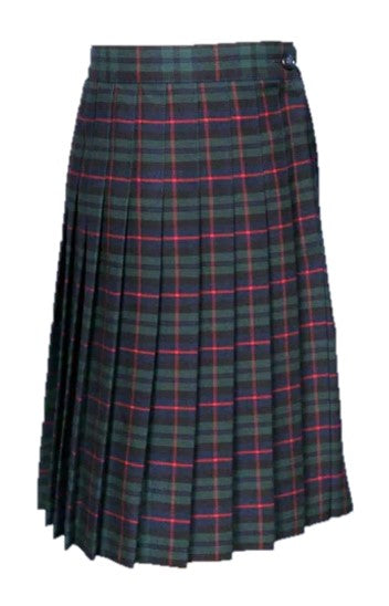 Kids Knife Pleated Skirt Plaid #254 - By Style