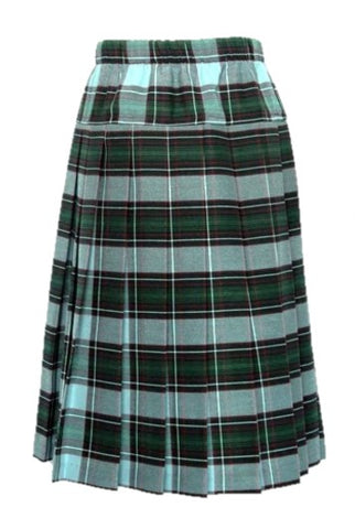 Elementary Plaid #523-1 Yoke Pleated Skirt