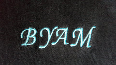 BYAM Elementary Navy Velour Hooded Sweatshirt with BYAM Logo