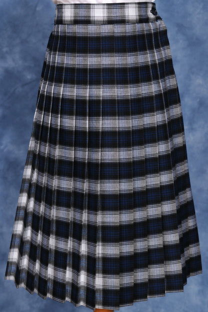 Plaid #92 Elementary  Knife Pleated Skirt - By Style