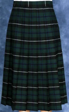 High School Plaid #139 Knife Pleated Skirt - By Style