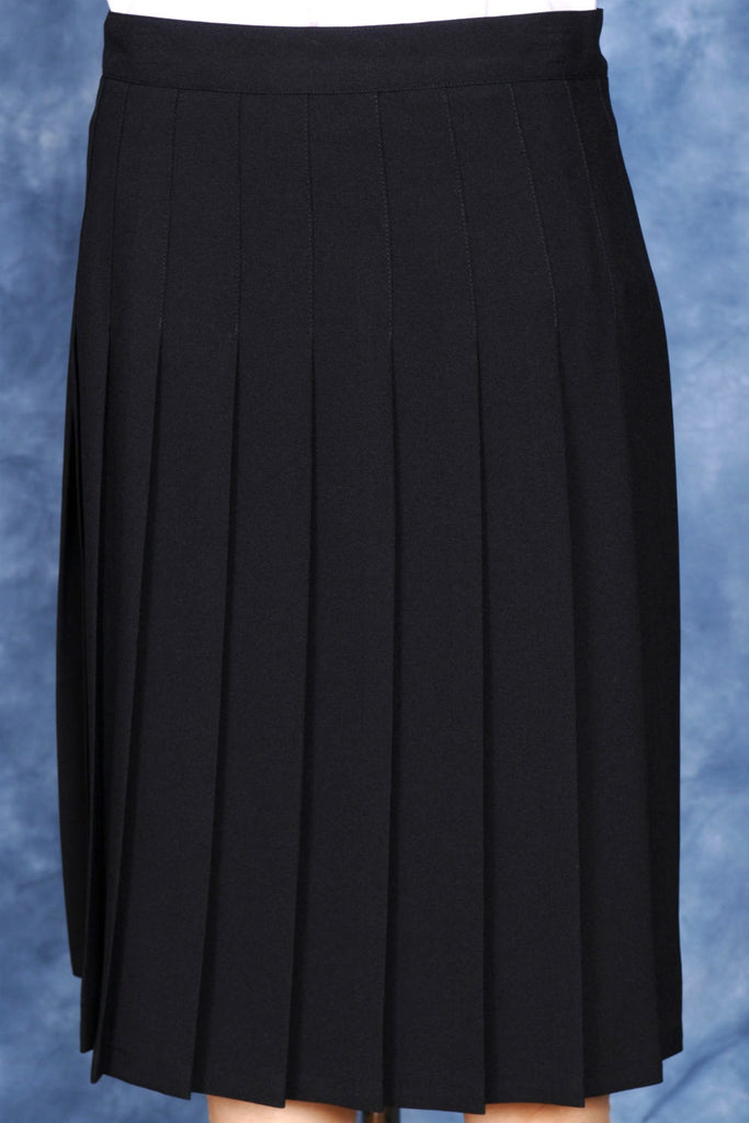 Seminary Navy Knife Pleated Skirt