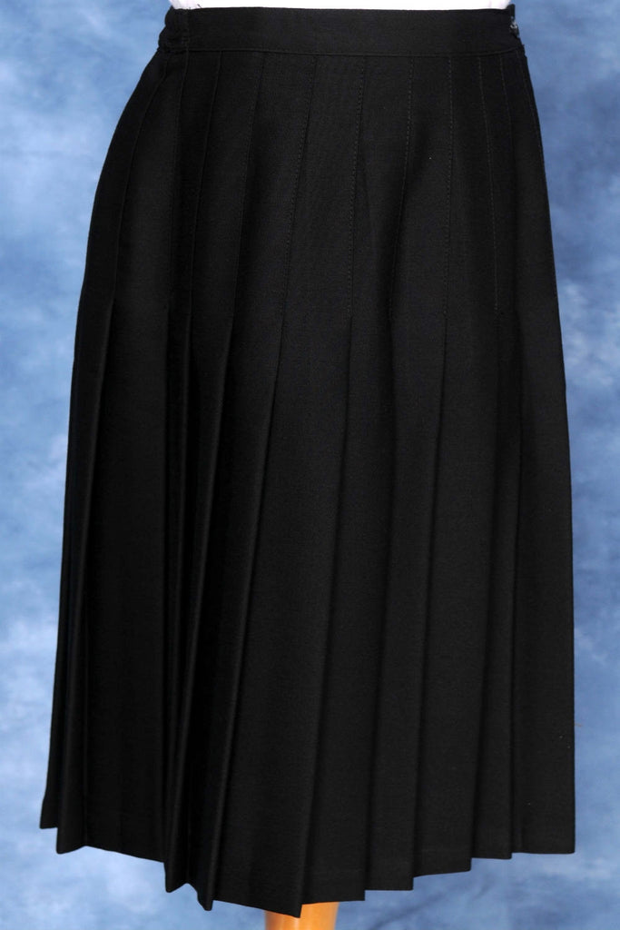 Special Long Black Skirt with ELASTIC in back, Ankle Length (30" 33" and 36")