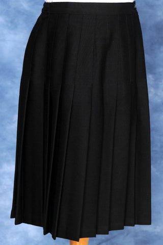 Special Long Navy Skirt with ELASTIC in back, Ankle Length (30" 33" and 36")
