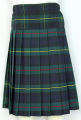 Yoke Pleated Skirt Plaid #158