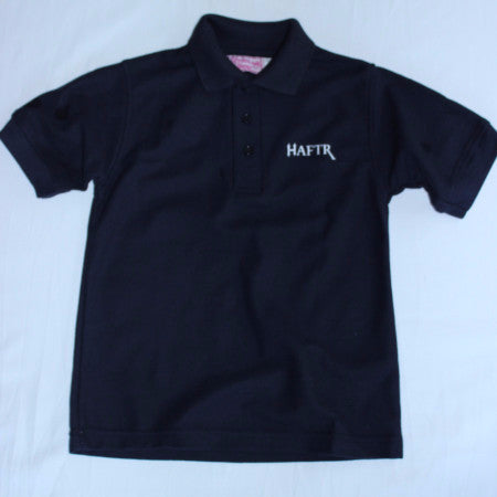 Haftr Navy Pique Polo Shirts Short Sleeve - By Style