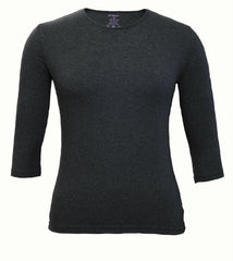 Women's Shell, Charcoal Gray-Long Sleeve