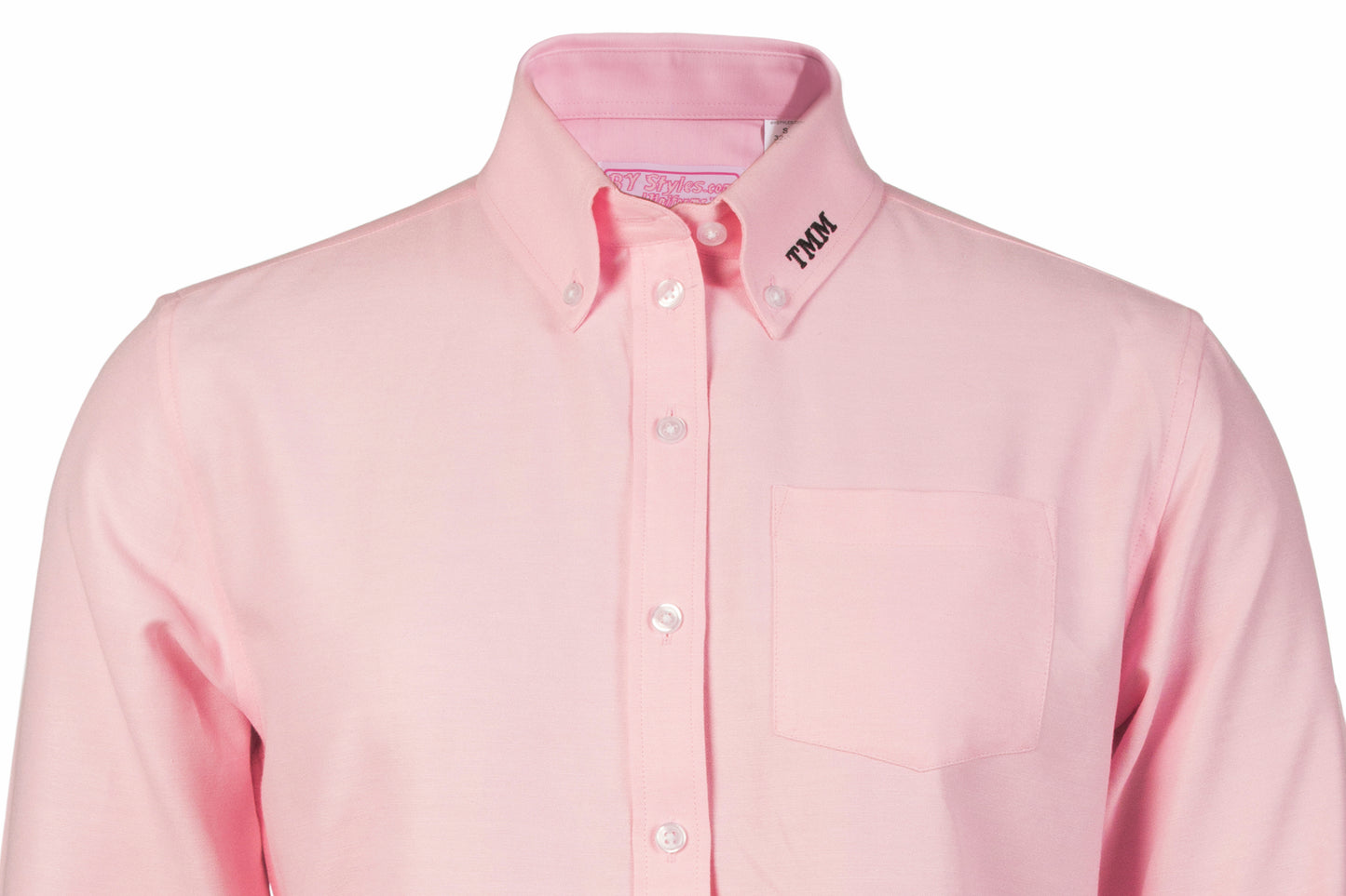 Pink Blouse with TMM Logo - By Style