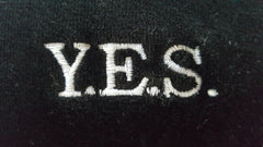 Y.E.S. Elementary Black Velour Hooded Sweatshirt with Y.E.S. Logo