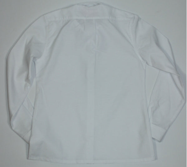 Girls White Oxford Blouse-Straight Hem – By Styles School Uniforms